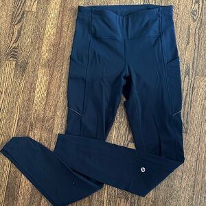lululemon athletica Navy Leggings
